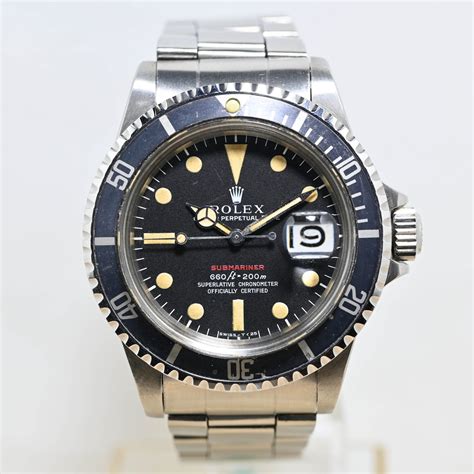 1973 rolex submariner red.